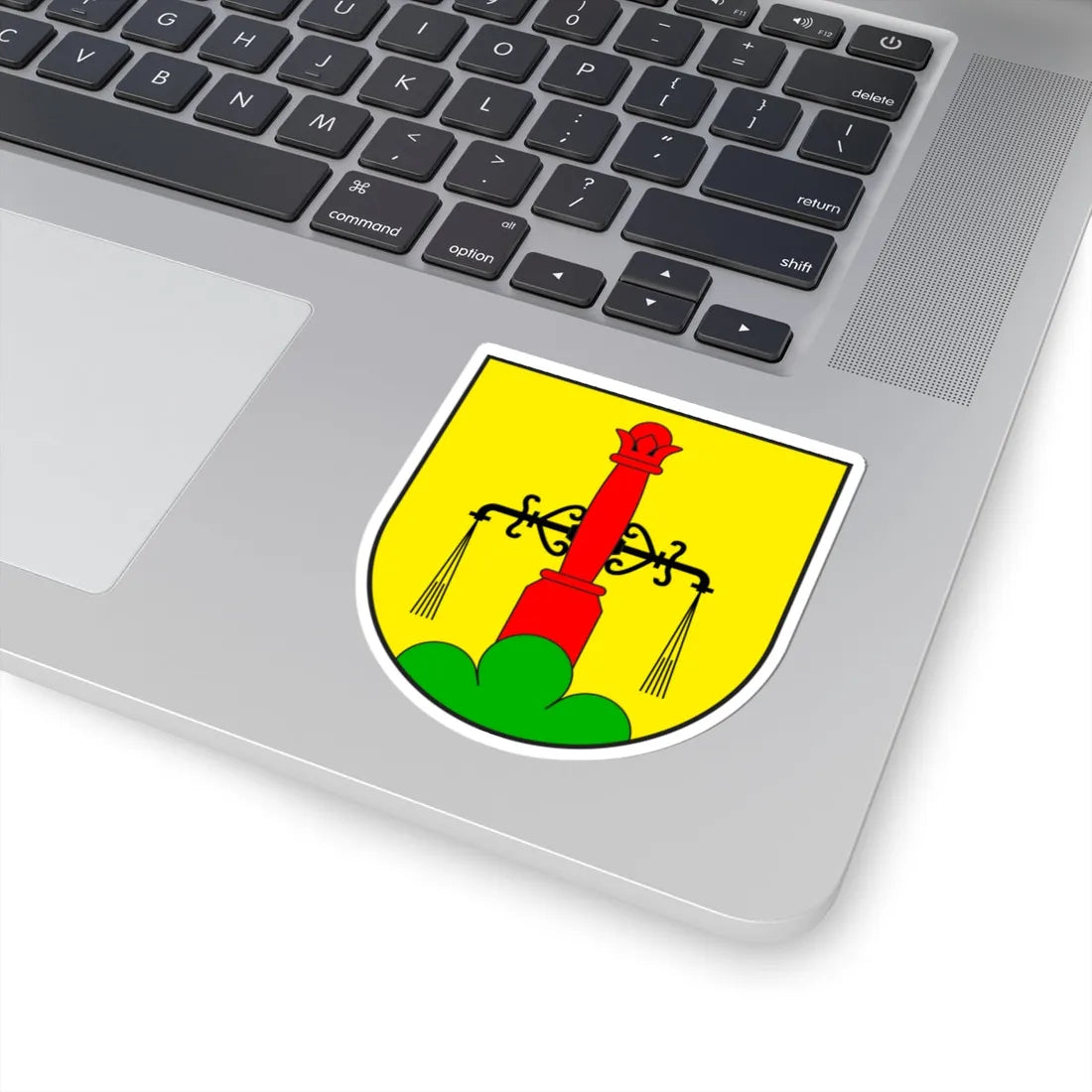 Pignia wappen (Switzerland) (Coat of Arms) STICKER Vinyl Kiss-Cut Decal - The Sticker Space