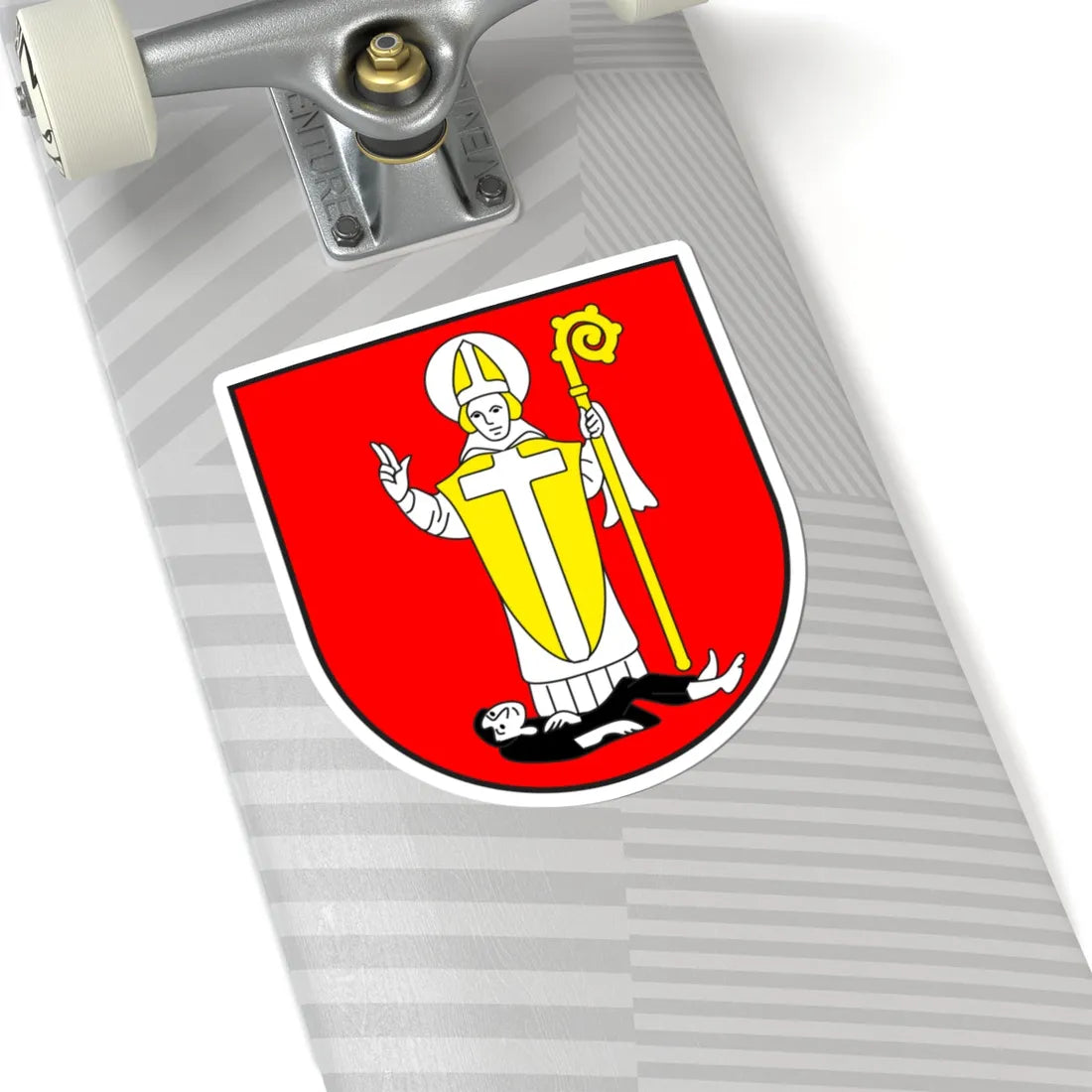 Pigniu wappen (Switzerland) (Coat of Arms) STICKER Vinyl Kiss-Cut Decal - The Sticker Space