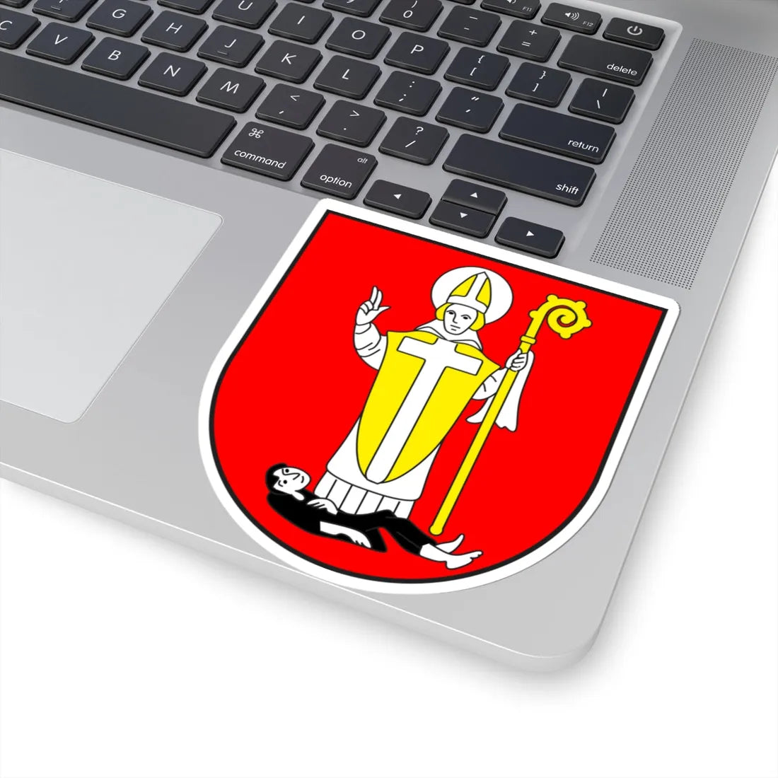 Pigniu wappen (Switzerland) (Coat of Arms) STICKER Vinyl Kiss-Cut Decal - The Sticker Space