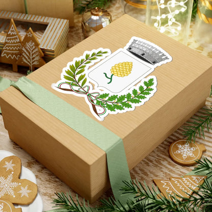 Pignone Italia-Stemma (Italy) (Coat of Arms) STICKER Vinyl Kiss-Cut Decal - The Sticker Space