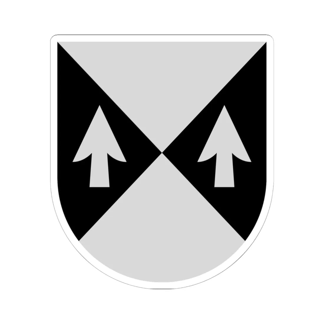 Pihtipudas.vaakuna (Finland) (Coat of Arms) STICKER Vinyl Kiss-Cut Decal 6 Inch White - The Sticker Space