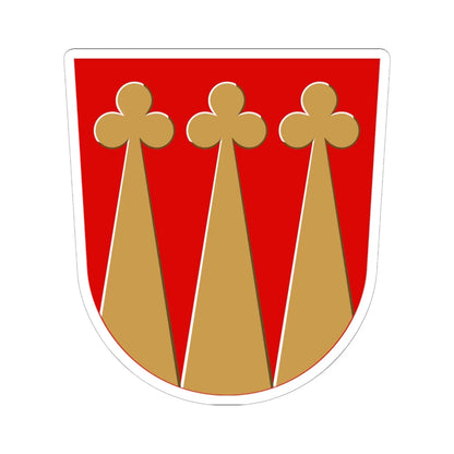 Piikkiö.vaakuna (Finland) (Coat of Arms) STICKER Vinyl Kiss-Cut Decal 6 Inch White - The Sticker Space