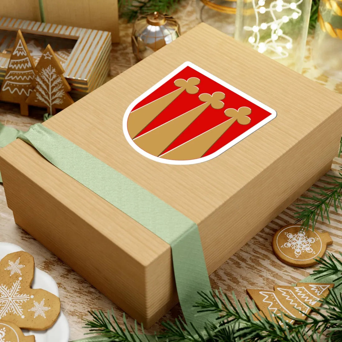 Piikkiö.vaakuna (Finland) (Coat of Arms) STICKER Vinyl Kiss-Cut Decal - The Sticker Space