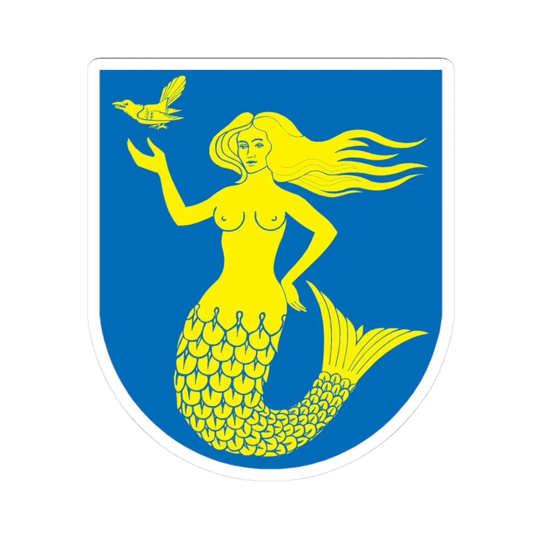 Päijät-Häme.vaakuna (Finland) (Coat of Arms) STICKER Vinyl Kiss-Cut Decal 3 Inch White - The Sticker Space