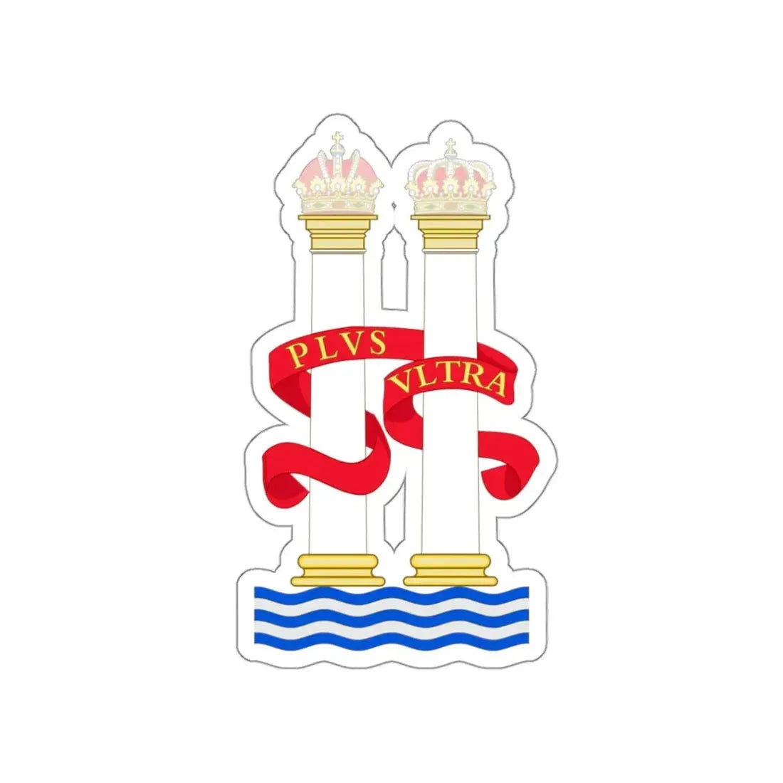 Pillars of Hercules STICKER Vinyl Die-Cut Decal - The Sticker Space