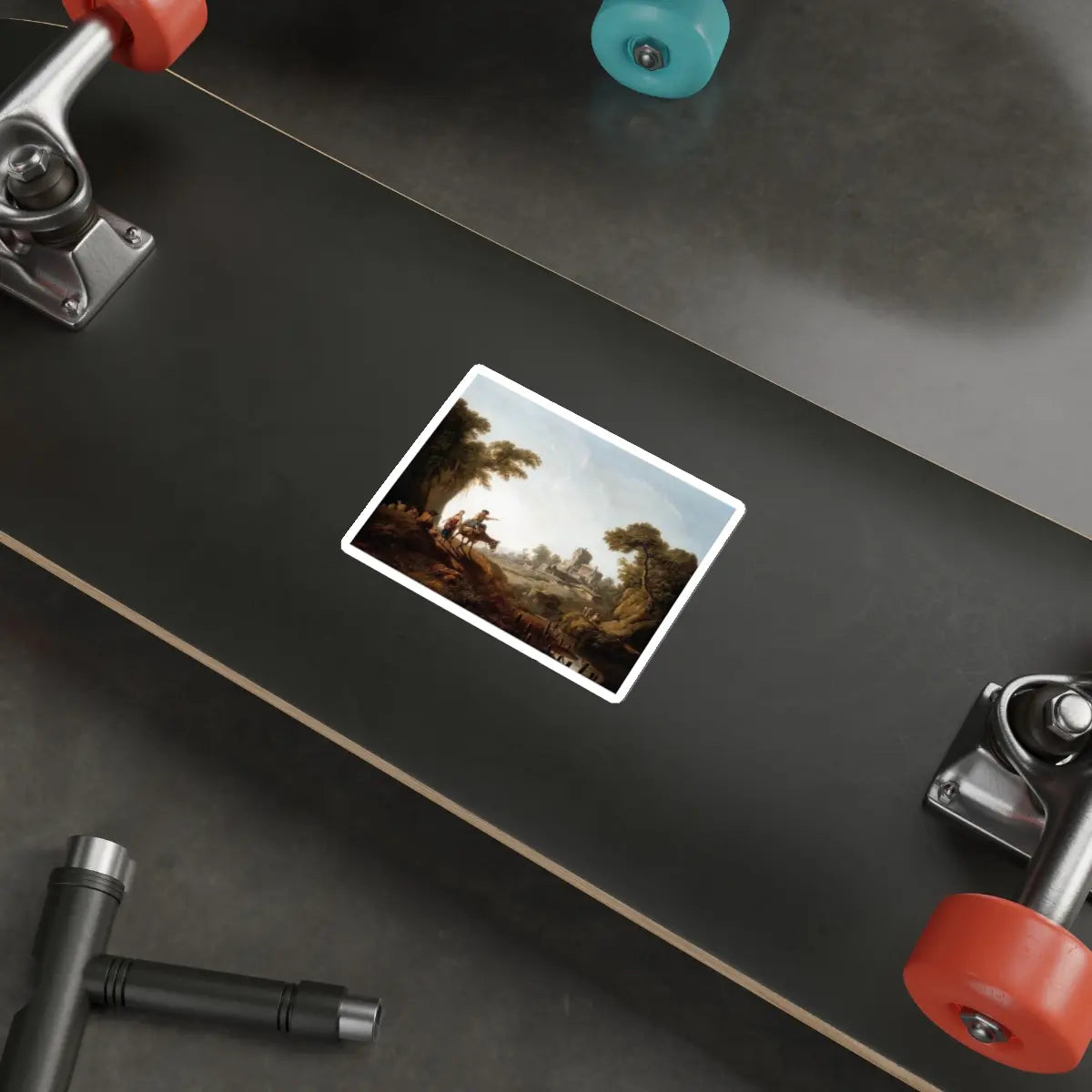 SKU:31795244341780437303 Sticker types:White Shape:Die-Cut Sizes:4" × 4"