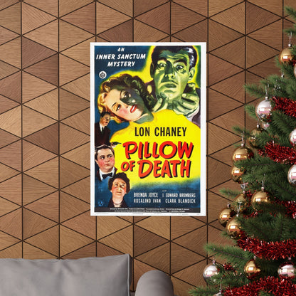 PILLOW OF DEATH 1945 - Paper Movie Poster-The Sticker Space