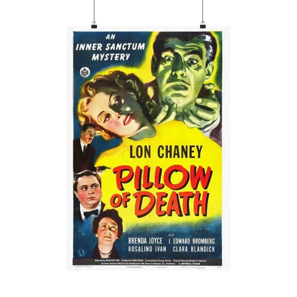 PILLOW OF DEATH 1945 - Paper Movie Poster 20″ x 30″ Matte - The Sticker Space
