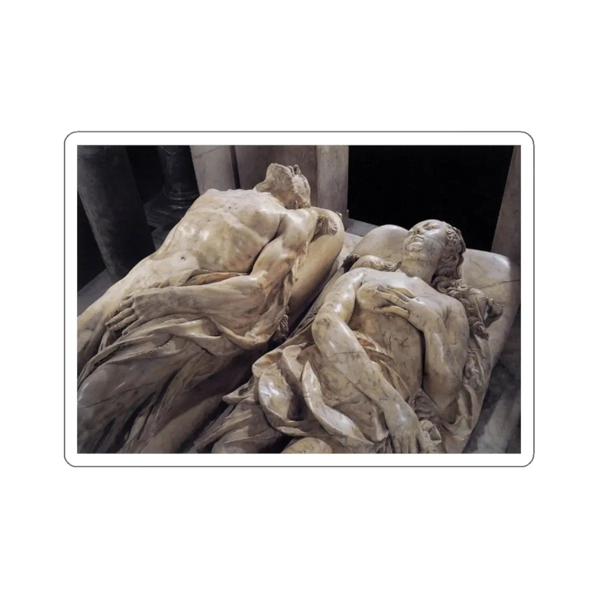 SKU:12819588641408024173 Sticker types:White Shape:Die-Cut Sizes:2" × 2"