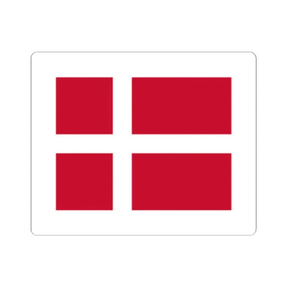 Pilot flag of Denmark (Denmark) STICKER Vinyl Kiss-Cut Decal 2 Inch White - The Sticker Space