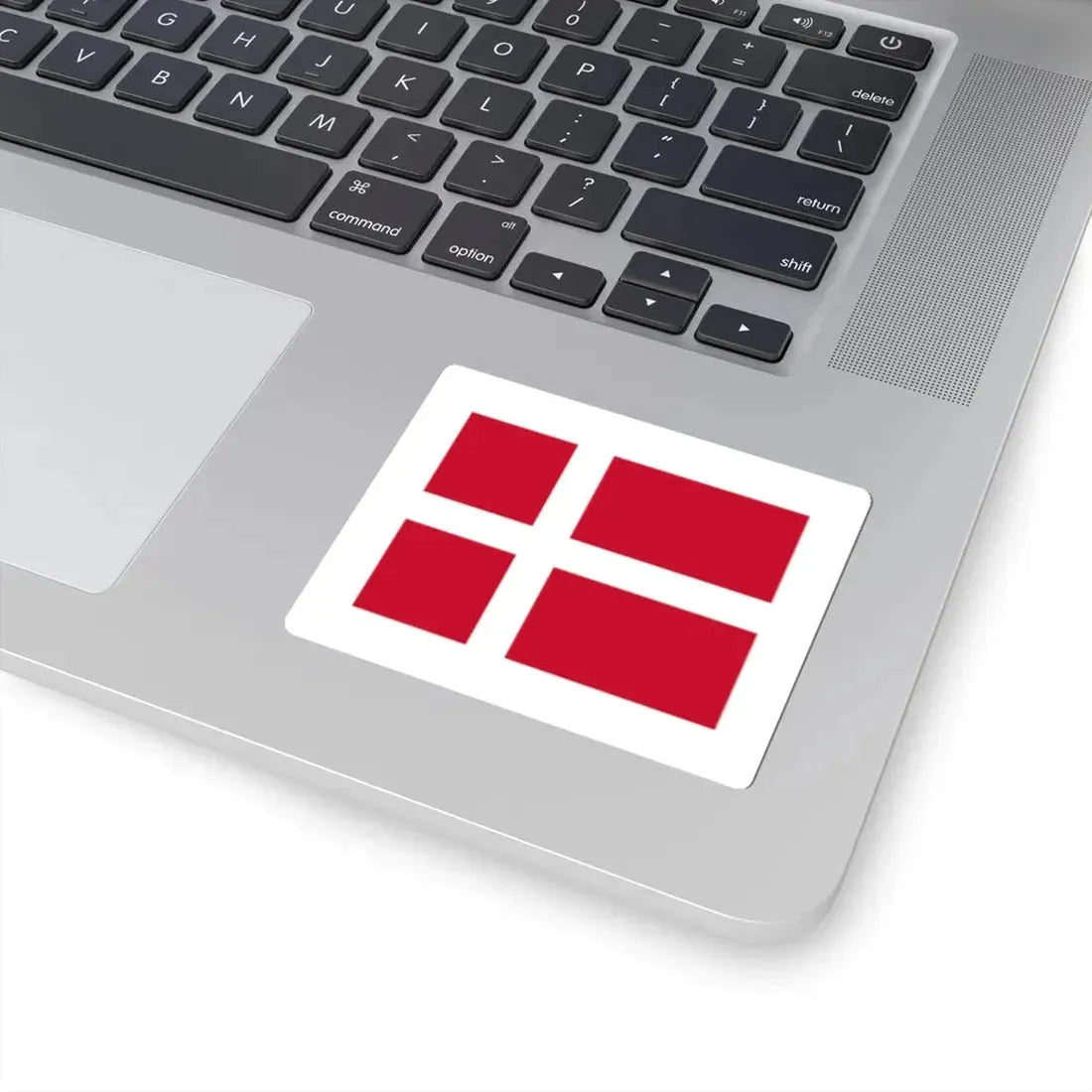 Pilot flag of Denmark (Denmark) STICKER Vinyl Kiss-Cut Decal - The Sticker Space
