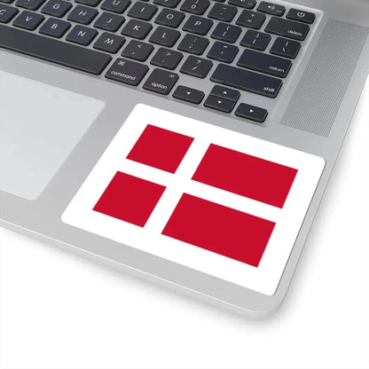 Pilot flag of Denmark (Denmark) STICKER Vinyl Kiss-Cut Decal - The Sticker Space