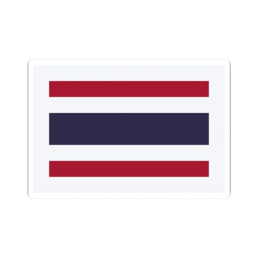 Pilot Flag of Thailand (Thailand) STICKER Vinyl Kiss-Cut Decal 2 Inch White - The Sticker Space