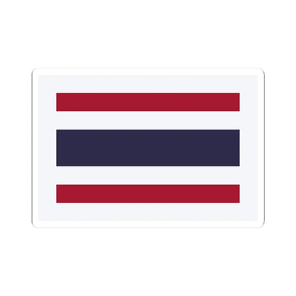 Pilot Flag of Thailand (Thailand) STICKER Vinyl Kiss-Cut Decal 3 Inch White - The Sticker Space