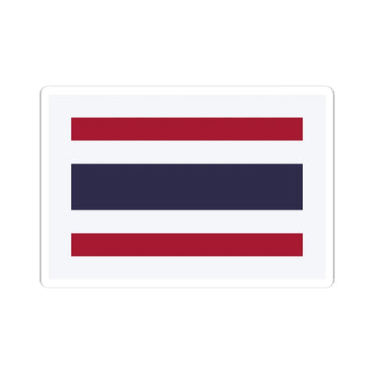 Pilot Flag of Thailand (Thailand) STICKER Vinyl Kiss-Cut Decal 4 Inch White - The Sticker Space