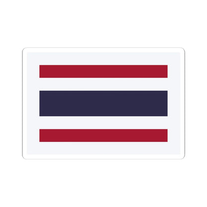 Pilot Flag of Thailand (Thailand) STICKER Vinyl Kiss-Cut Decal 6 Inch White - The Sticker Space