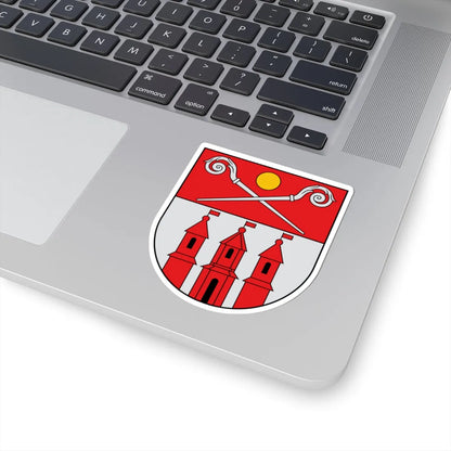 Piltene COA (Latvia) (Coat of Arms) STICKER Vinyl Kiss-Cut Decal - The Sticker Space