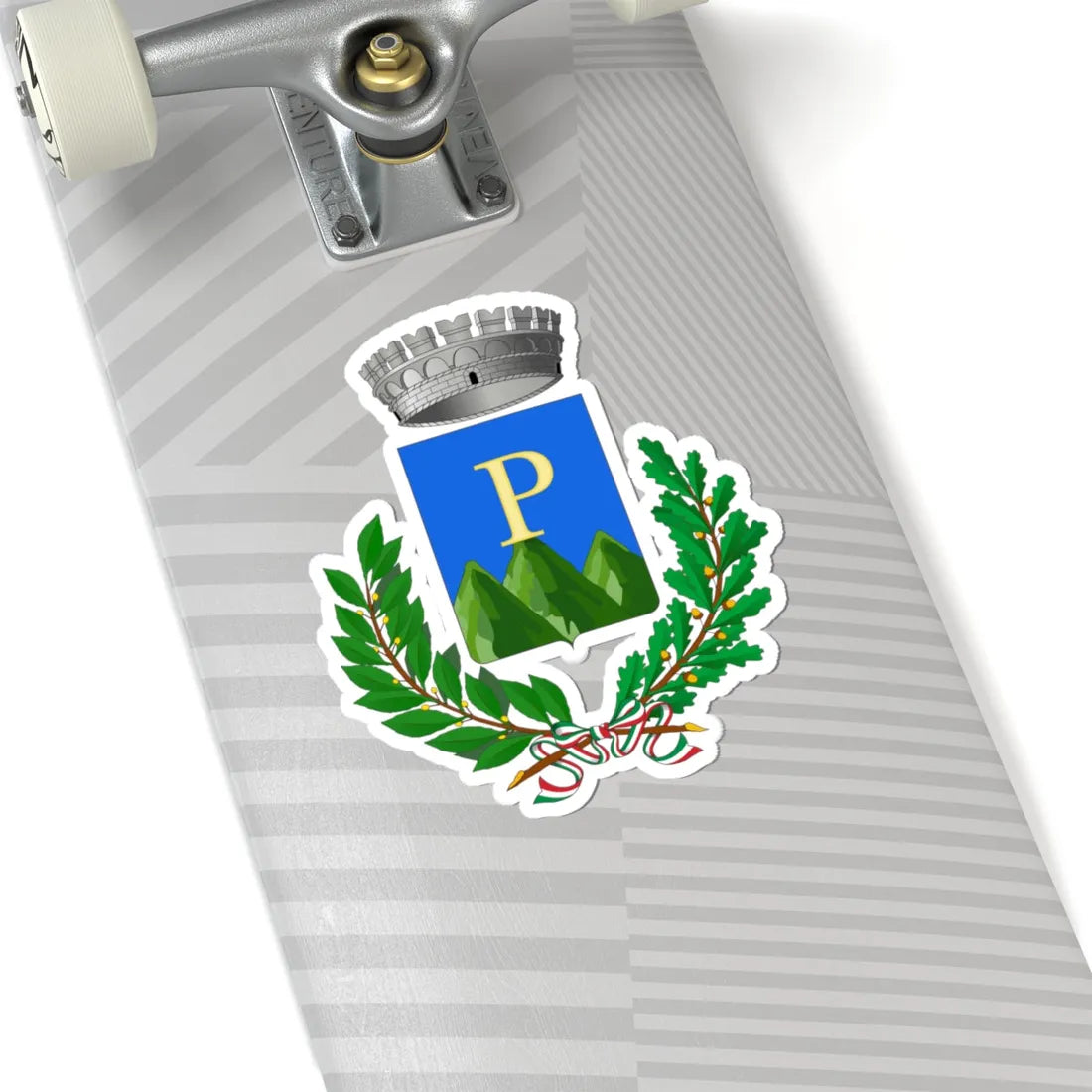 Pimonte-Stemma (Italy) (Coat of Arms) STICKER Vinyl Kiss-Cut Decal - The Sticker Space