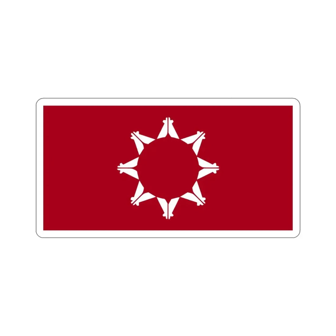 Pine Ridge Flag STICKER Vinyl Die-Cut Decal 3 Inch - The Sticker Space