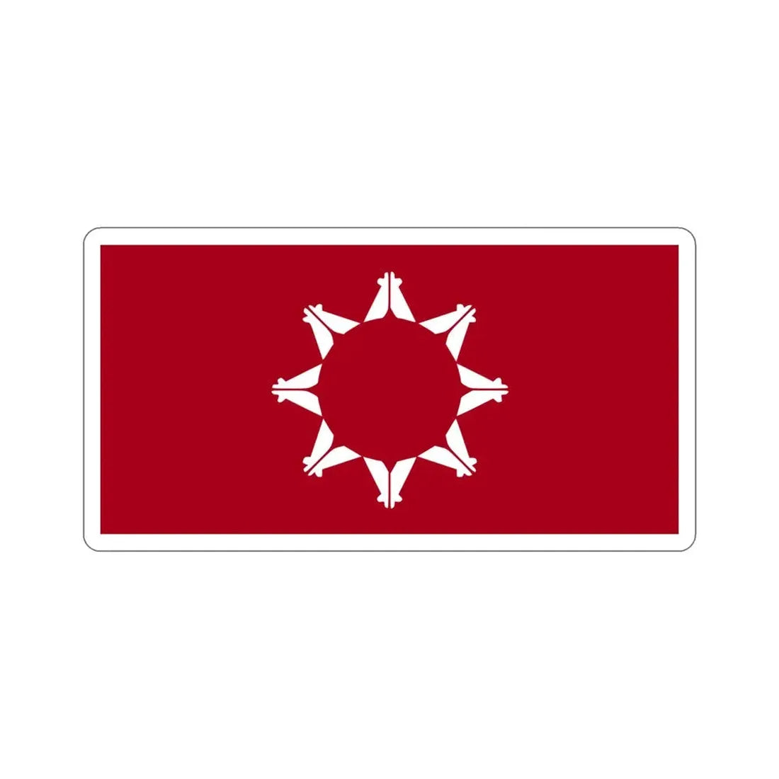 Pine Ridge Flag STICKER Vinyl Die-Cut Decal 4 Inch - The Sticker Space