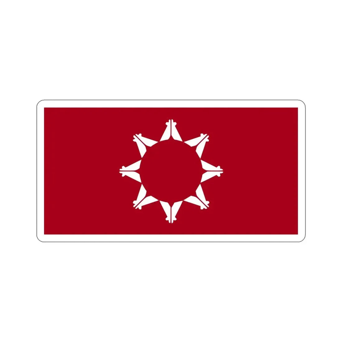 Pine Ridge Flag STICKER Vinyl Die-Cut Decal 6 Inch - The Sticker Space