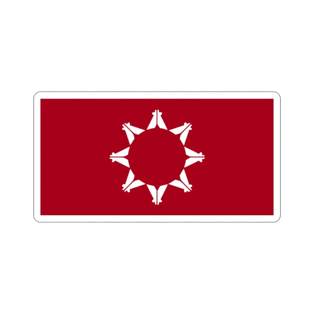 Pine Ridge Flag STICKER Vinyl Die-Cut Decal - The Sticker Space
