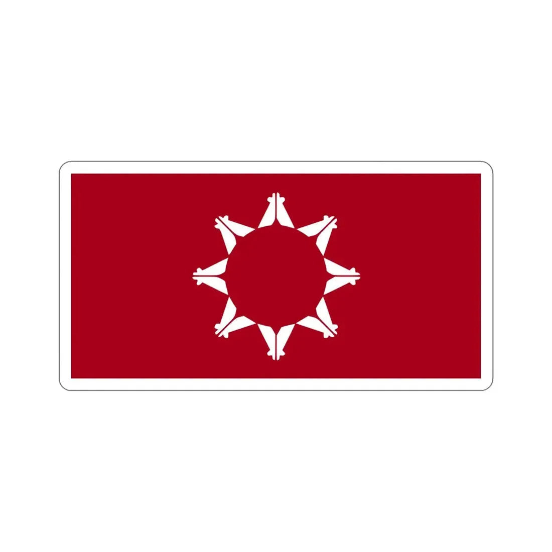 Pine Ridge Flag STICKER Vinyl Die-Cut Decal - The Sticker Space