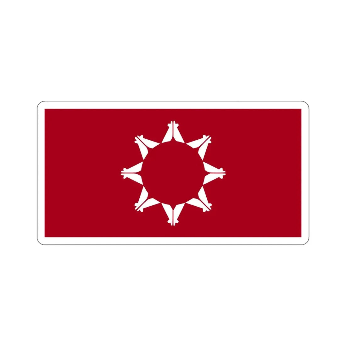 Pine Ridge Flag STICKER Vinyl Die-Cut Decal - The Sticker Space