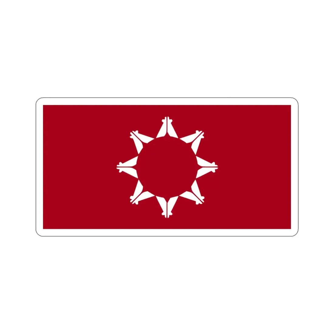 Pine Ridge Flag STICKER Vinyl Die-Cut Decal - The Sticker Space