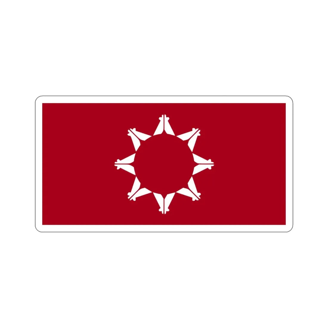 Pine Ridge Flag STICKER Vinyl Die-Cut Decal - The Sticker Space