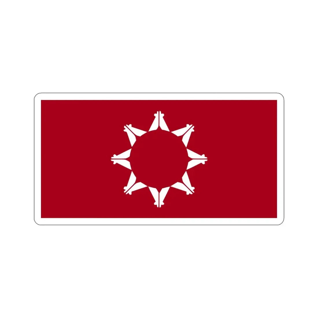 Pine Ridge Flag STICKER Vinyl Die-Cut Decal - The Sticker Space