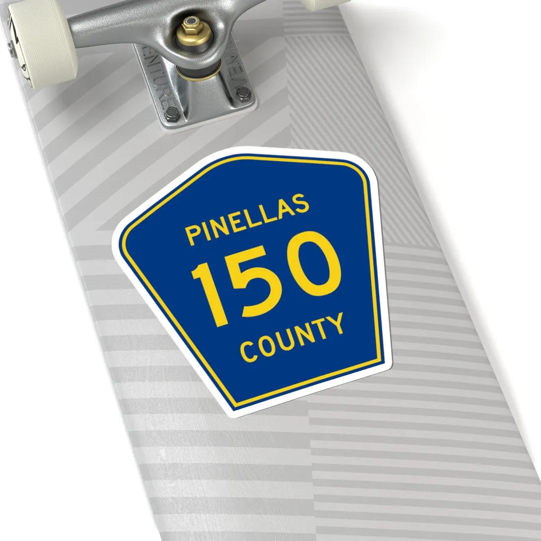 Pinellas County 150 (Florida) (Road Sign) STICKER Vinyl Kiss-Cut Decal - The Sticker Space