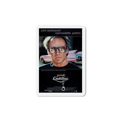 Pink Cadillac 1989 Movie Poster Refrigerator Magnet 6 Inch - The Sticker Space