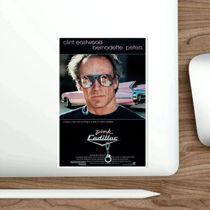 Pink Cadillac 1989 Movie Poster STICKER Vinyl Die-Cut Decal - The Sticker Space