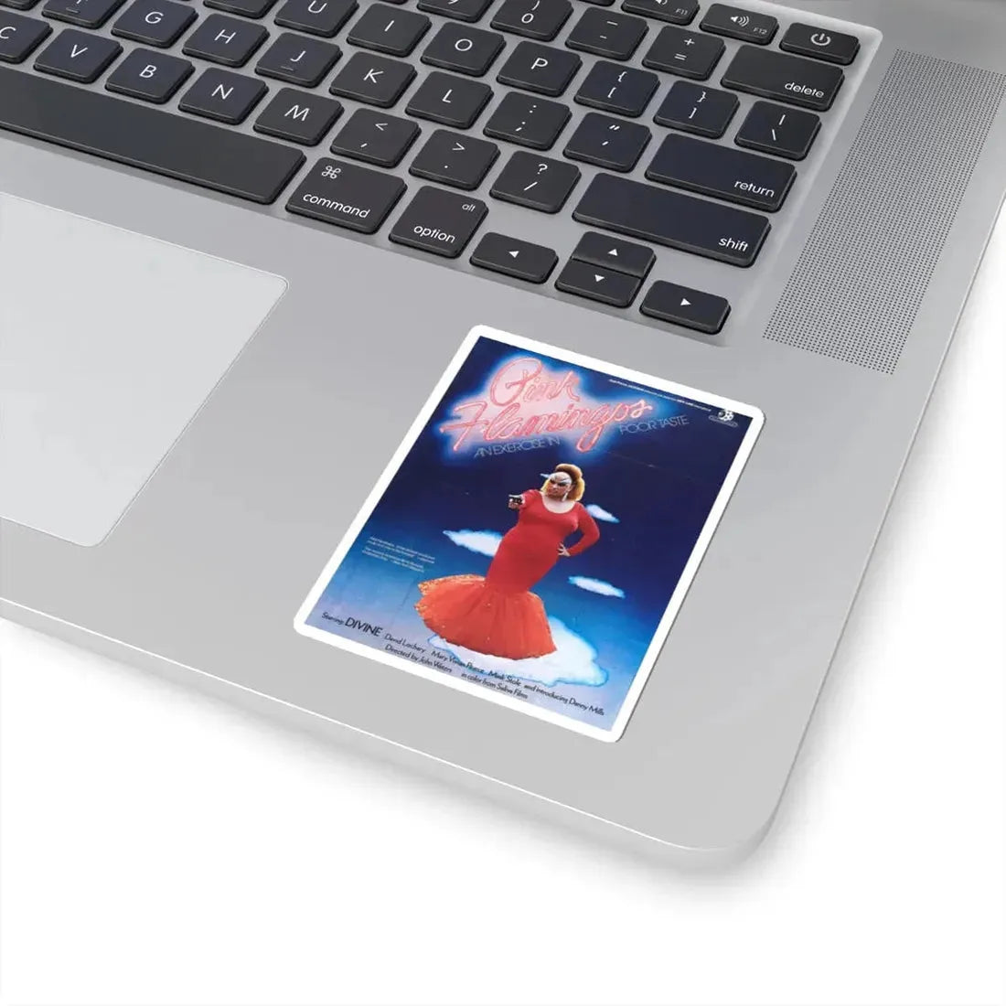 PINK FLAMINGOS 1972 Movie Poster - STICKER Vinyl Kiss-Cut Decal - The Sticker Space