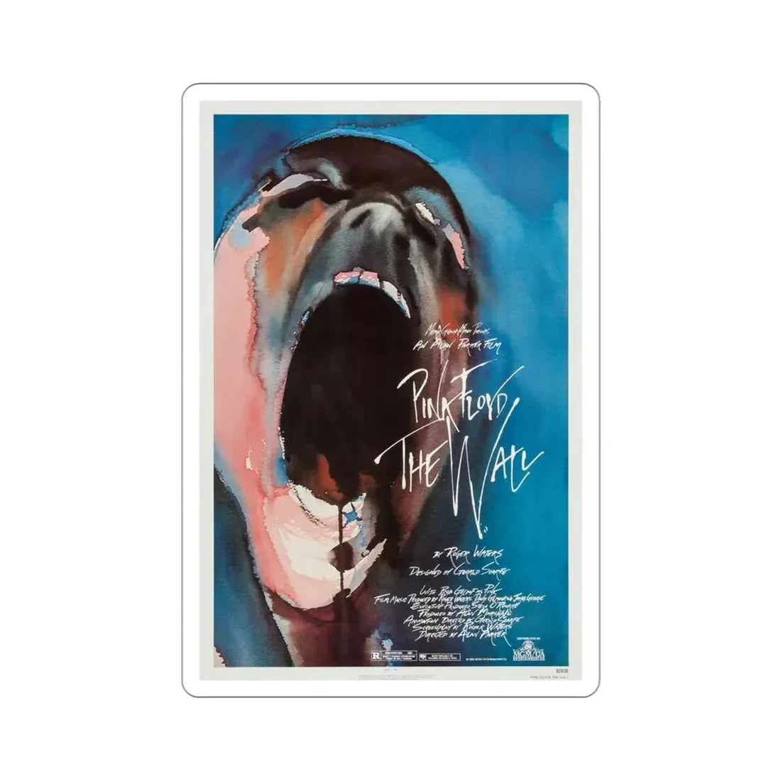 Pink Floyd The Wall 1982 Movie Poster STICKER Vinyl Die-Cut Decal 4 Inch - The Sticker Space
