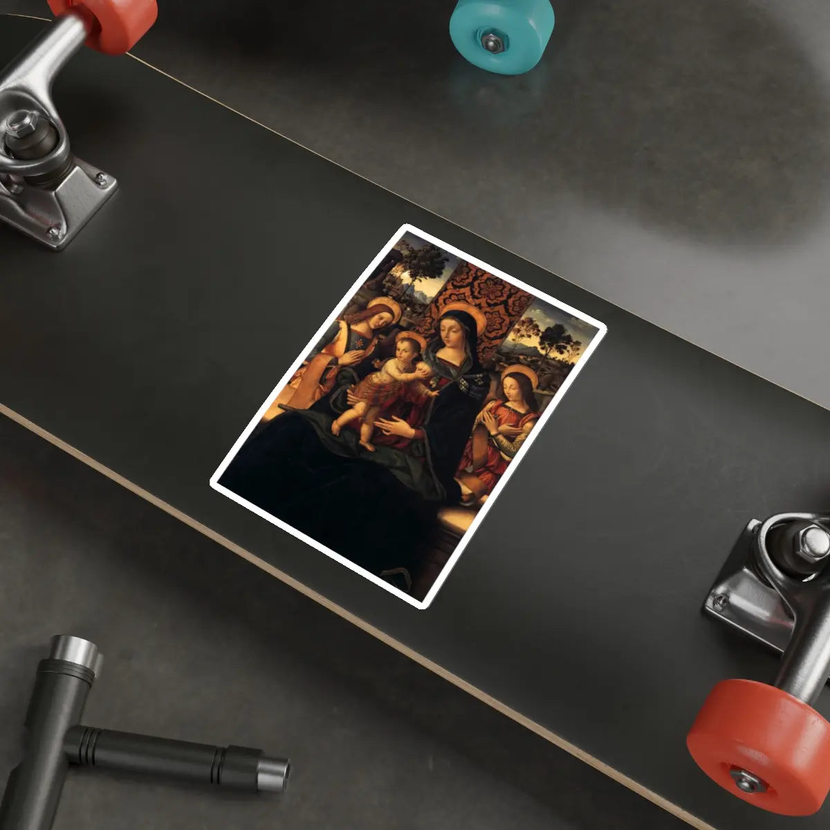 SKU:19391292214717439486 Sticker types:White Shape:Die-Cut Sizes:6" × 6"