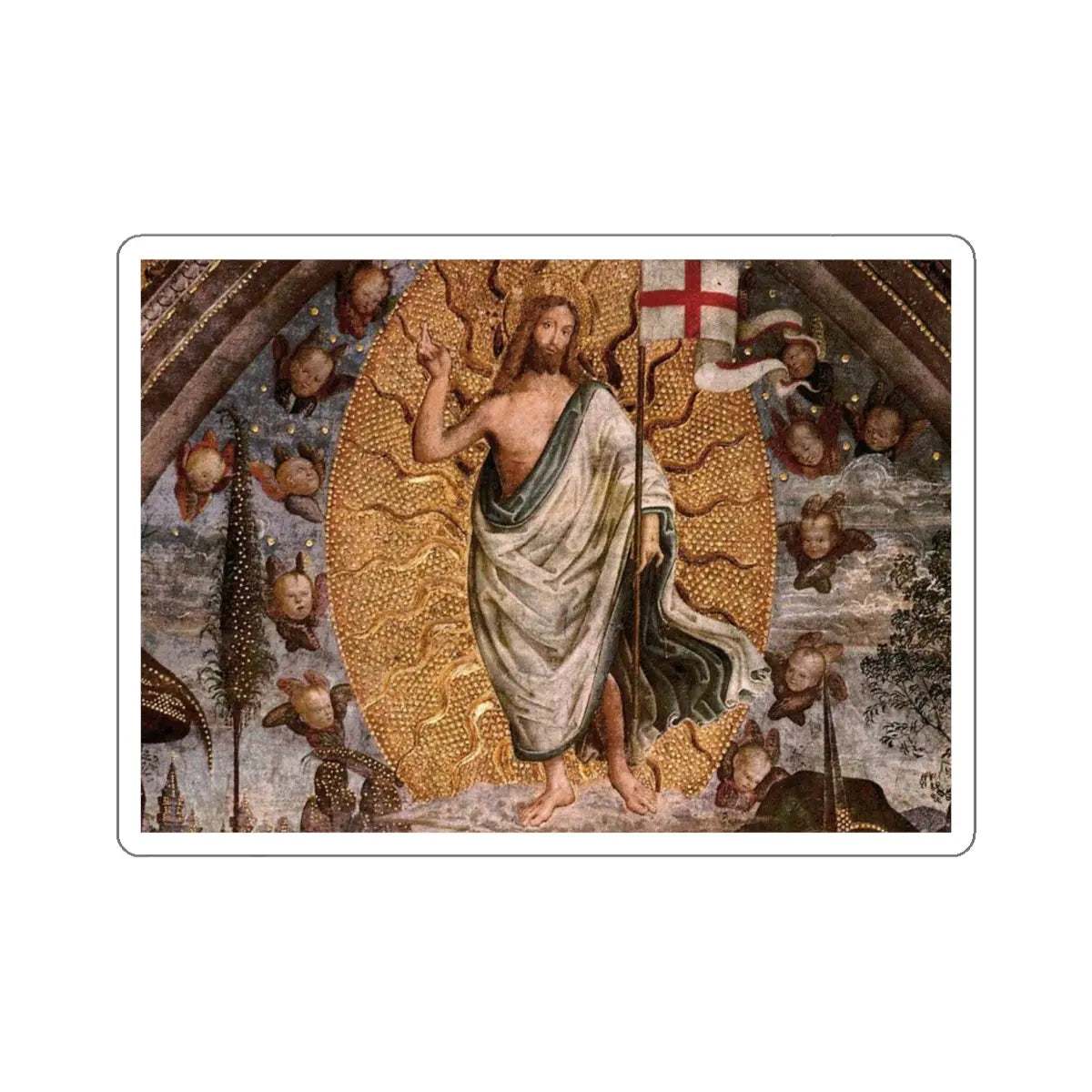 SKU:21383574156478801358 Sticker types:White Shape:Die-Cut Sizes:4" × 4"