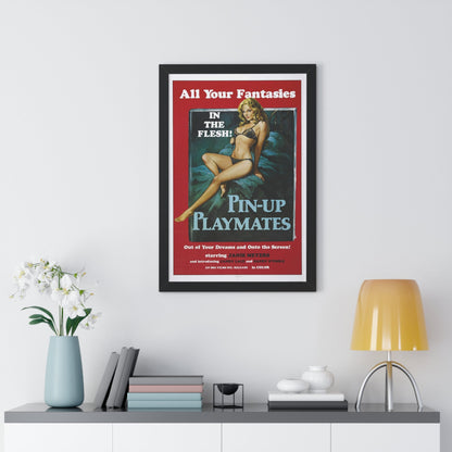 PINUP-PLAYMATES 1972 - Framed Movie Poster-The Sticker Space