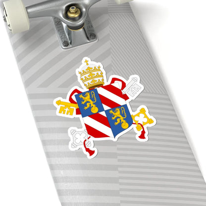 Pio Nono (Italy) (Coat of Arms) STICKER Vinyl Kiss-Cut Decal - The Sticker Space