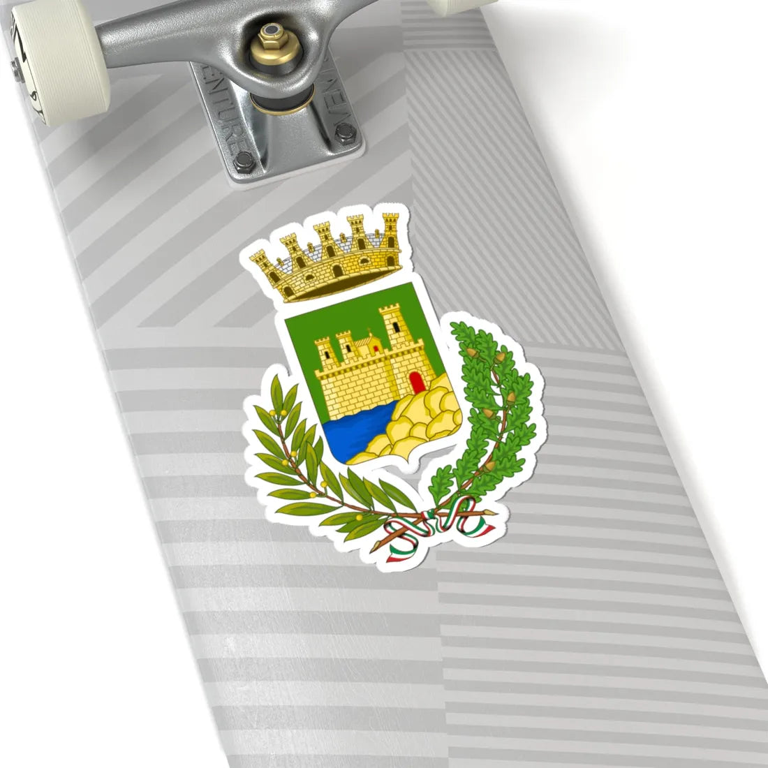 Piombino-Stemma (Italy) (Coat of Arms) STICKER Vinyl Kiss-Cut Decal - The Sticker Space