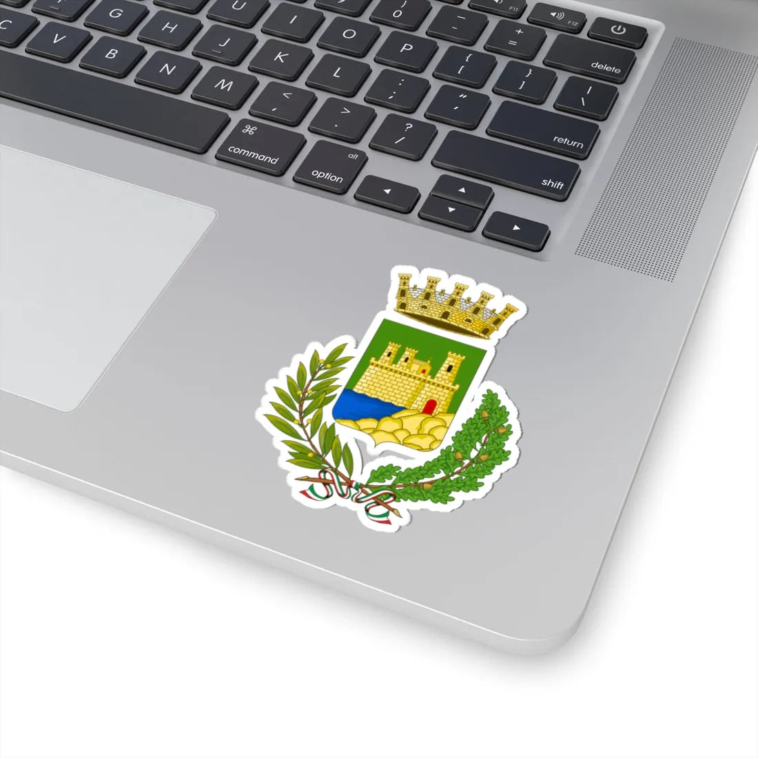 Piombino-Stemma (Italy) (Coat of Arms) STICKER Vinyl Kiss-Cut Decal - The Sticker Space