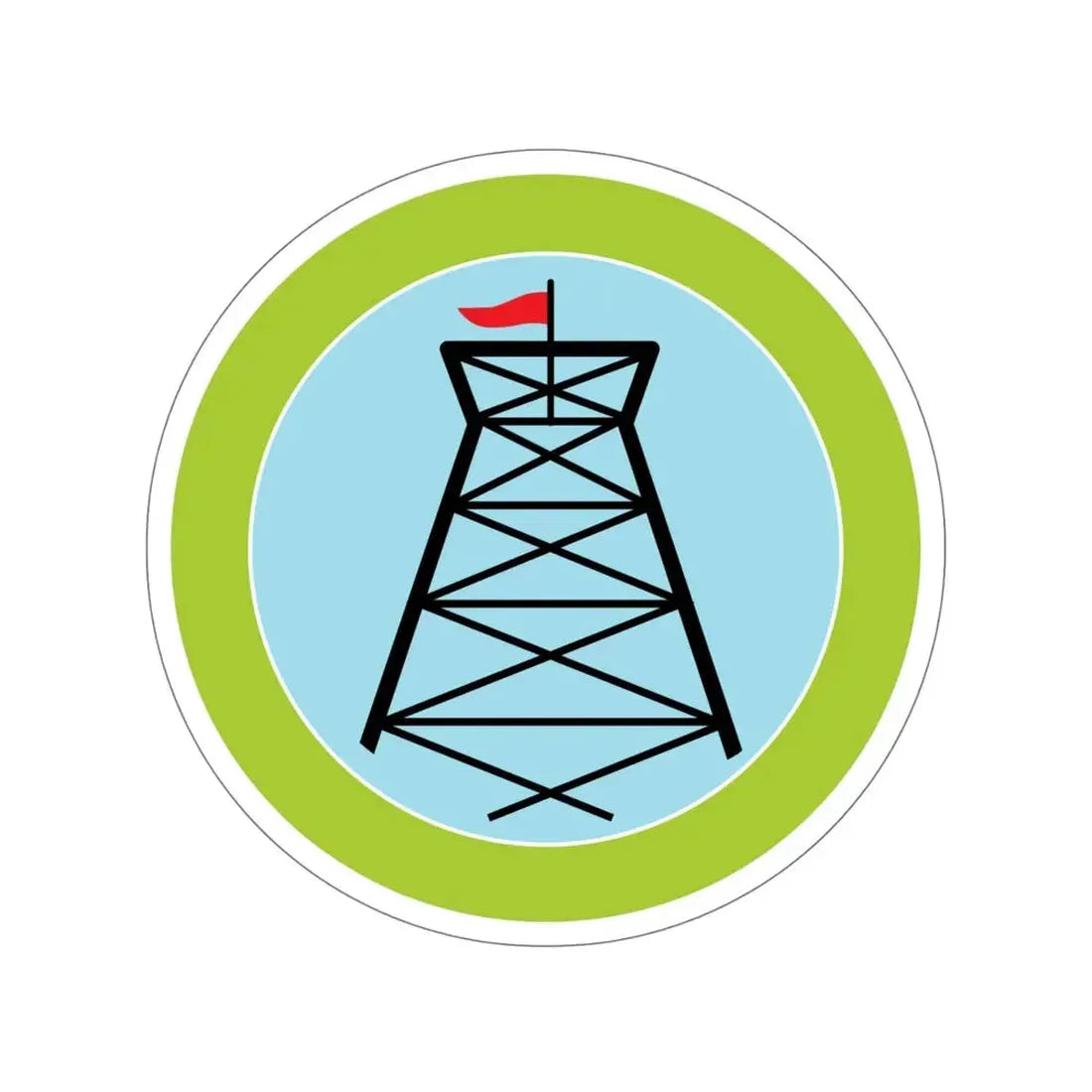 Pioneering (Boy Scouts Merit Badge) STICKER Vinyl Die-Cut Decal 6 Inch - The Sticker Space