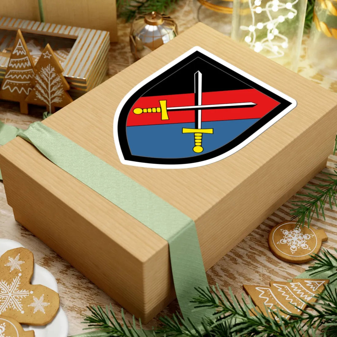 Pionierbrigade 100 Bundeswehr (Germany) (Coat of Arms) STICKER Vinyl Kiss-Cut Decal - The Sticker Space