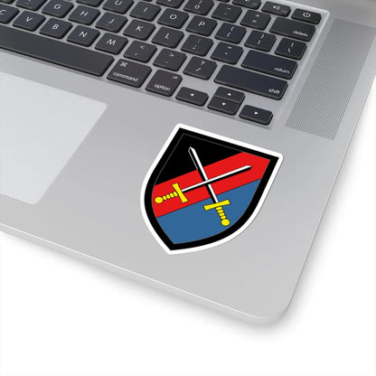 Pionierbrigade 100 Bundeswehr (Germany) (Coat of Arms) STICKER Vinyl Kiss-Cut Decal - The Sticker Space