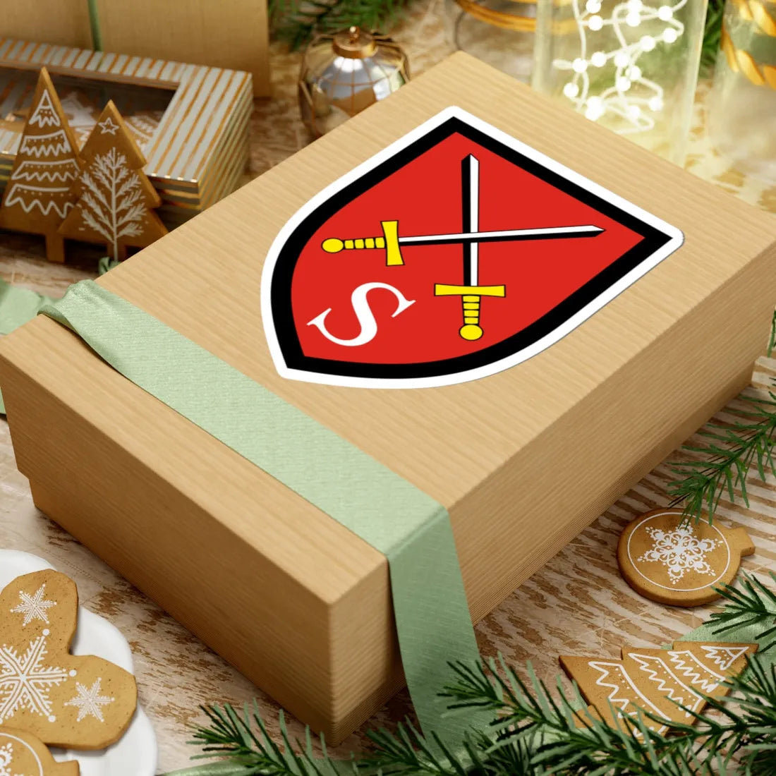 Pionierschule und Fachschule des Heeres für Bautechnik Bundeswehr (Germany) (Coat of Arms) STICKER Vinyl Kiss-Cut Decal - The Sticker Space