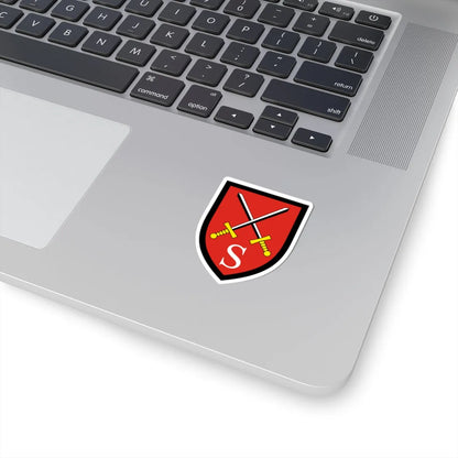 Pionierschule und Fachschule des Heeres für Bautechnik Bundeswehr (Germany) (Coat of Arms) STICKER Vinyl Kiss-Cut Decal - The Sticker Space