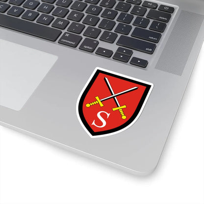 Pionierschule und Fachschule des Heeres für Bautechnik Bundeswehr (Germany) (Coat of Arms) STICKER Vinyl Kiss-Cut Decal - The Sticker Space