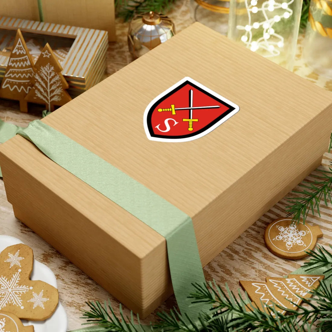 Pionierschule und Fachschule des Heeres für Bautechnik Bundeswehr (Germany) (Coat of Arms) STICKER Vinyl Kiss-Cut Decal - The Sticker Space