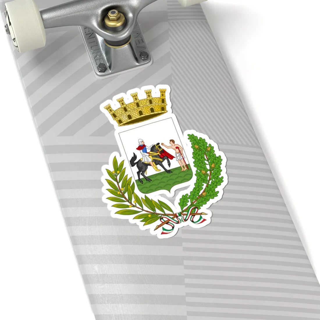 Piove di Sacco-Stemma (Italy) (Coat of Arms) STICKER Vinyl Kiss-Cut Decal - The Sticker Space